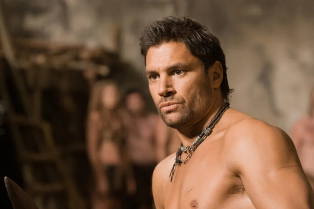 Manu Bennett in Spartacus Show Still