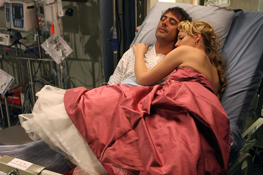 Jeffrey Dean Morgan, Katherine Heigl, Greys Anatomy, ABC, 102615