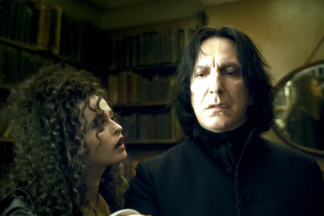 HARRY POTTER AND THE HALF-BLOOD PRINCE, Helena Bonham Carter, Alan Rickman, Warner Bros