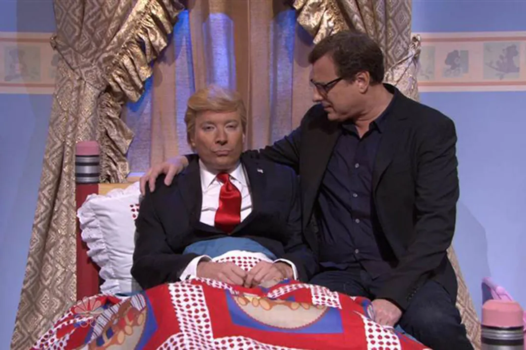 Jimmy Fallon, Bob Saget, The Tonight Show With Jimmy Fallon, NBC, 021716