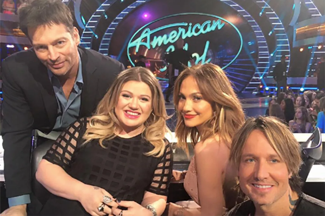 Kelly Clarkson, Keith Urban, Jennifer Lopez, Harry Connick Jr, American Idol, Fox, Facebook, 022616