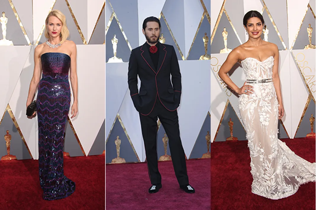 Naomi Watts, Jared Leto, Priyanka Chopra, WENN, 022916