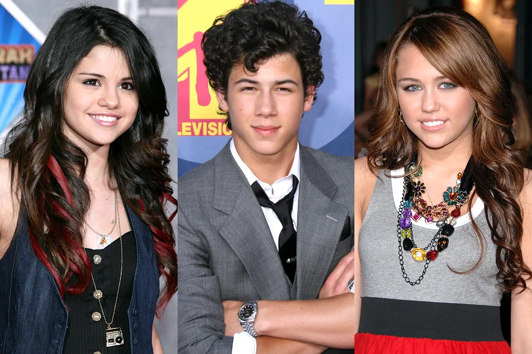 Selena Gomez, Nick Jonas, Miley Cyrus