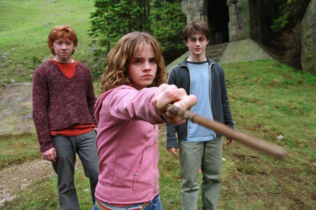 Emma Watson, Daniel Radcliffe, Rupert Grint, Harry Potter and the Prisoner of Azkaban, Warner Bros, 032116