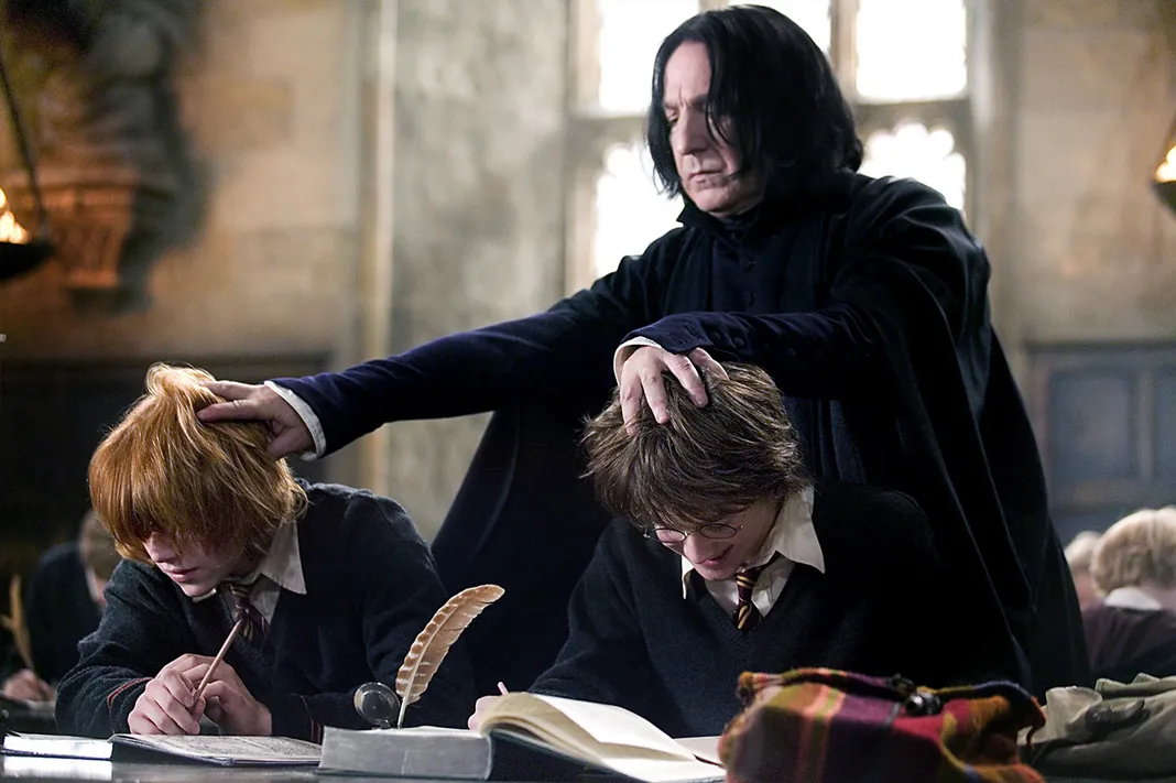 HARRY POTTER AND THE GOBLET OF FIRE, Rupert Grint, Alan Rickman, Daniel Radcliffe, Warner Bros