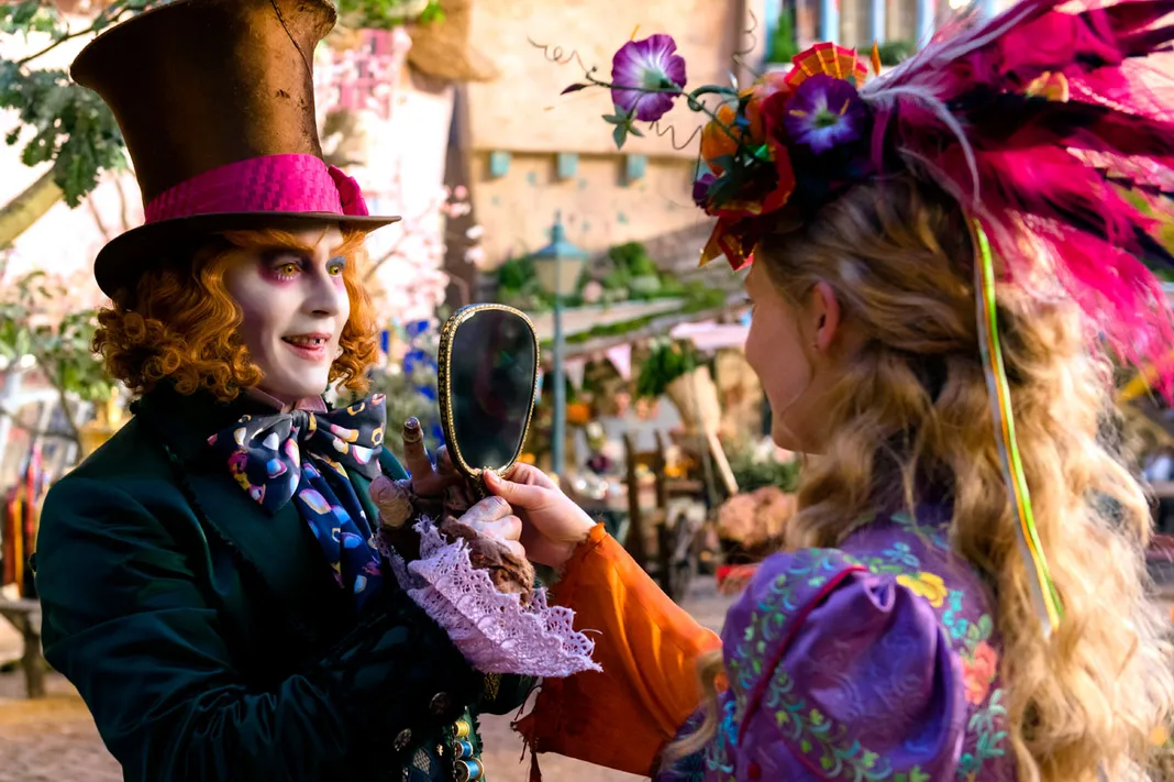 Alice In Wonderland: Through The Looking Glass, Johnny Depp, Mia Wasikowska