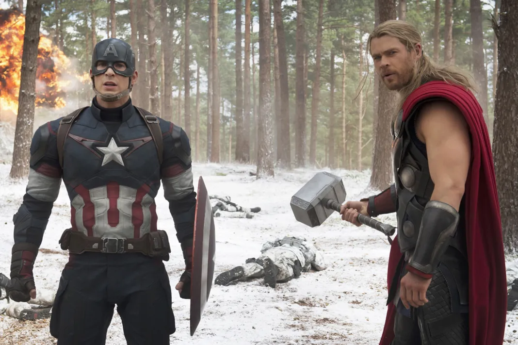 Avengers, Chris Evans, Chris Hemsworth, Marvel
