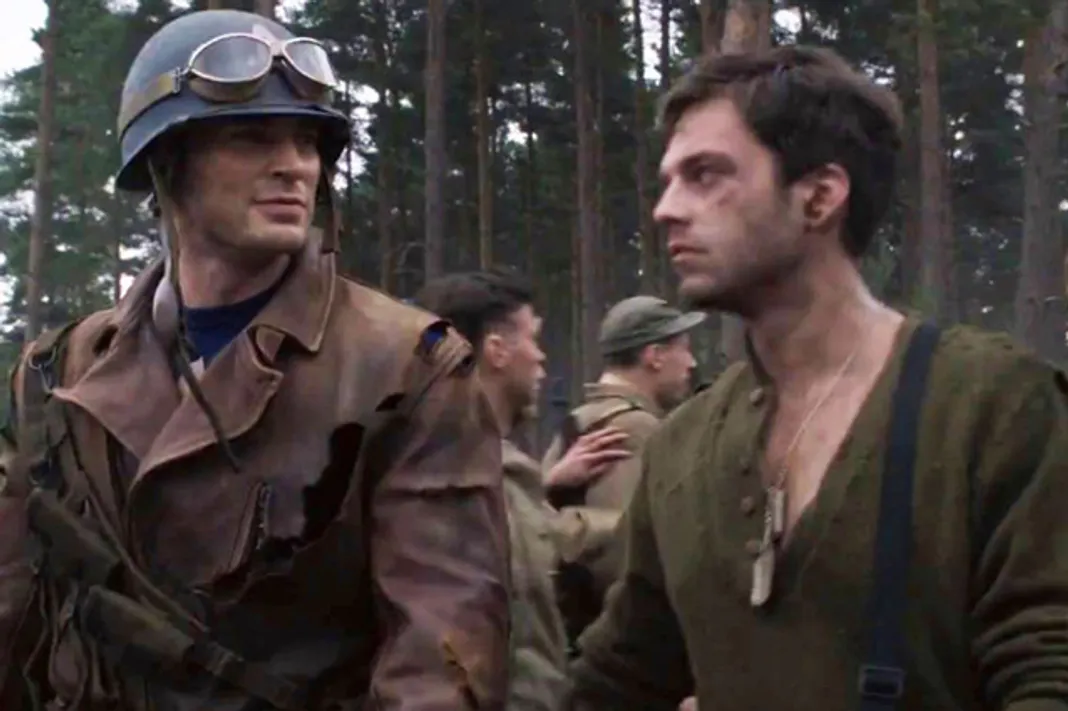 Chris Evans, Sebastian Stan, Captain America First Avenger, Disney, 052416