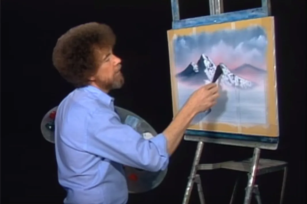 Bob Ross for Kids Happy Lessons in A Box