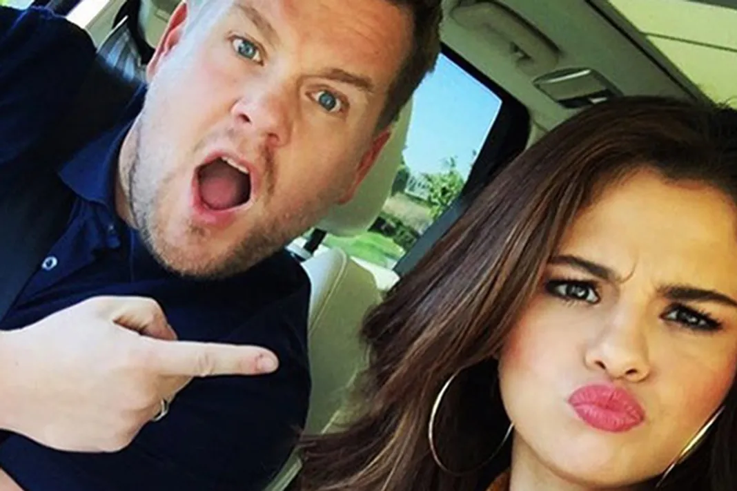 James Corden-Selena Gomez, Instagram, 062116