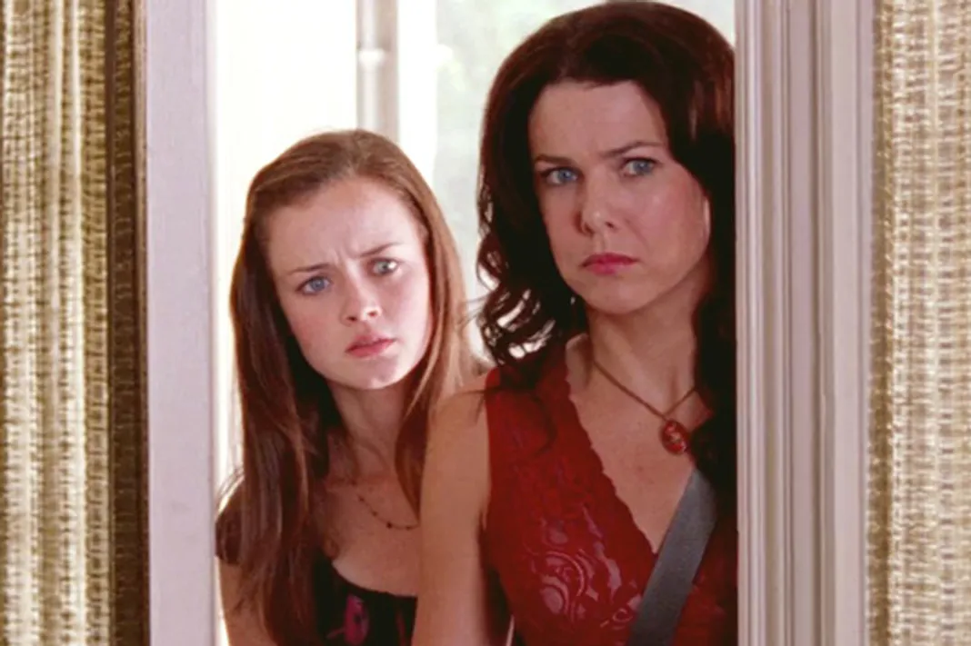 Lauren Graham, Alexis Bledel, Gilmore Girls, The WB, 080316