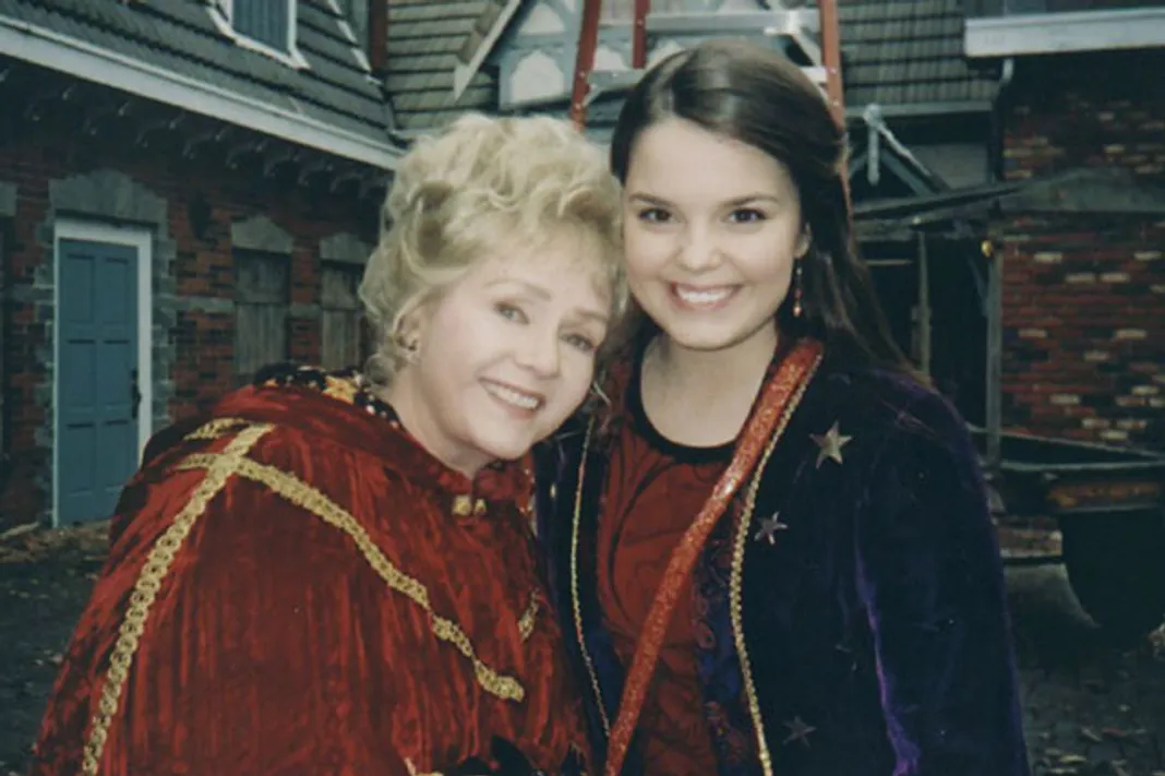 Kimberly-J-Brown-Debbie-Reynolds-Halloweentown-Disney-Channel-123016