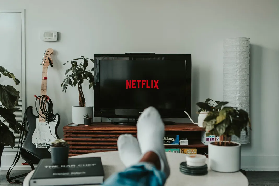 Netflix on TV screen