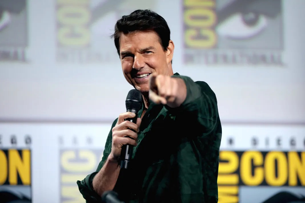 Tom Cruise at comic con