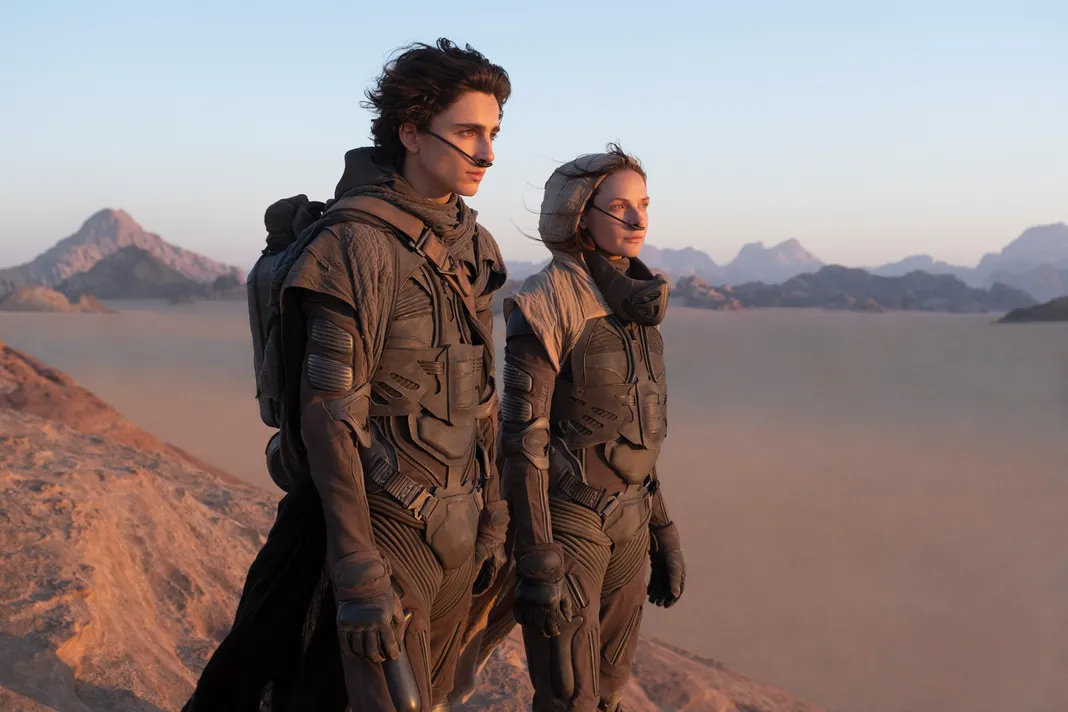 2022 BAFTA Awards - Timothée Chalamet and Rebecca Ferguson in Dune