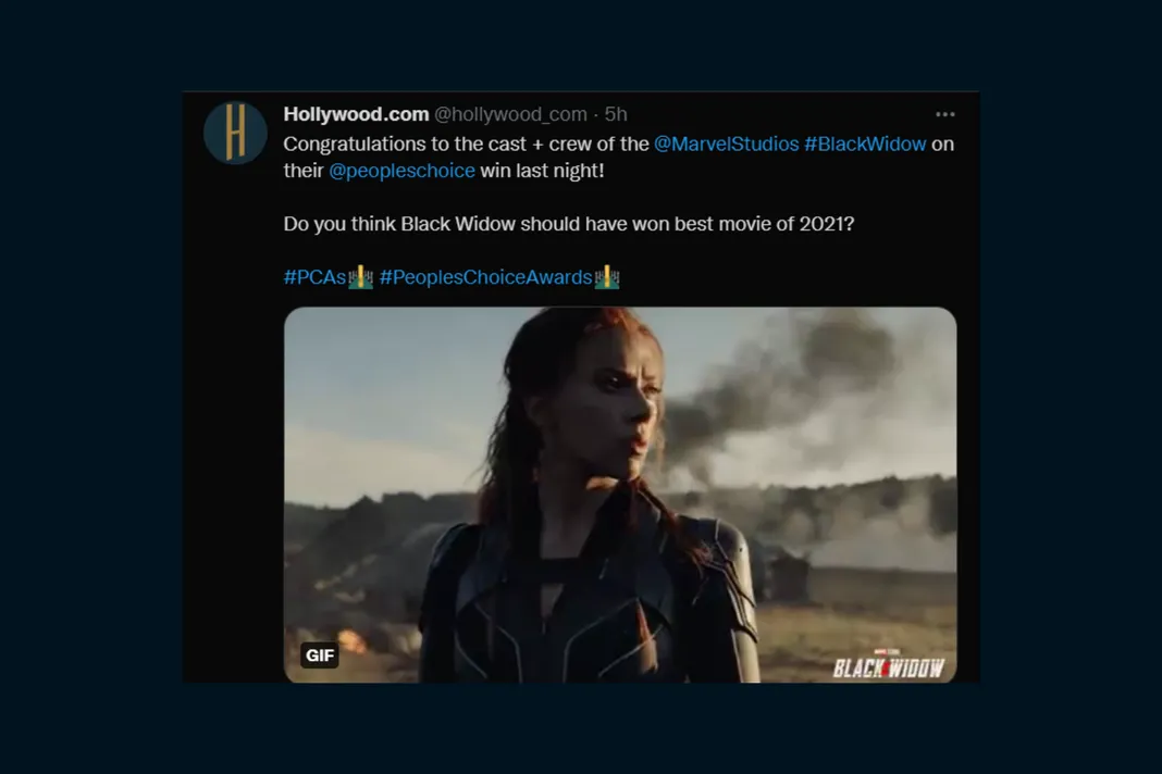 2021 people's choice awards tweets