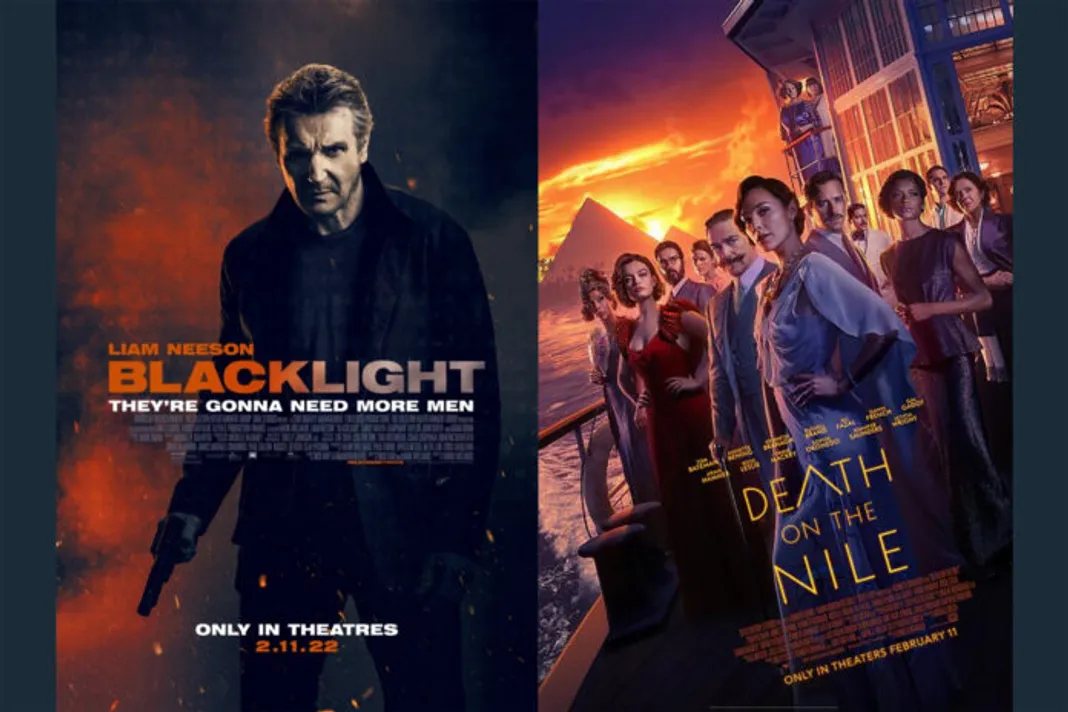 Blackout and Death on the Nile Movie Posters