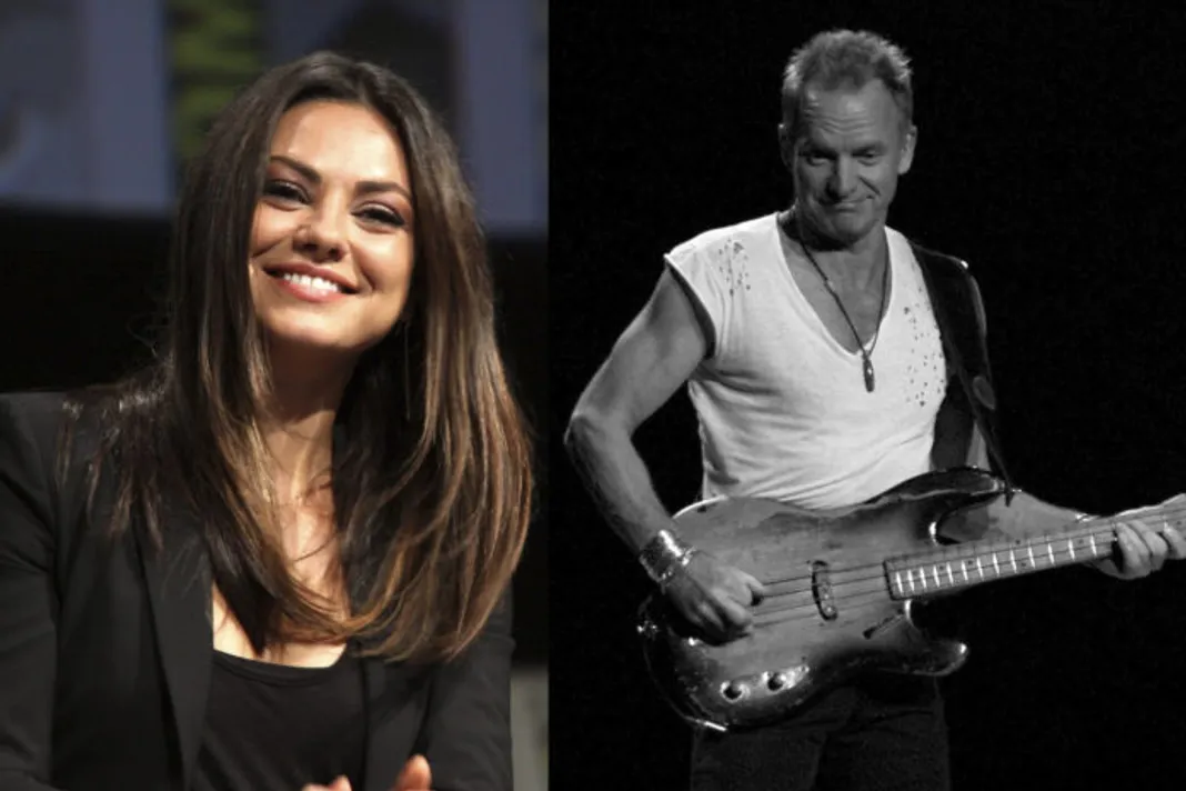Mila Kunis & Sting