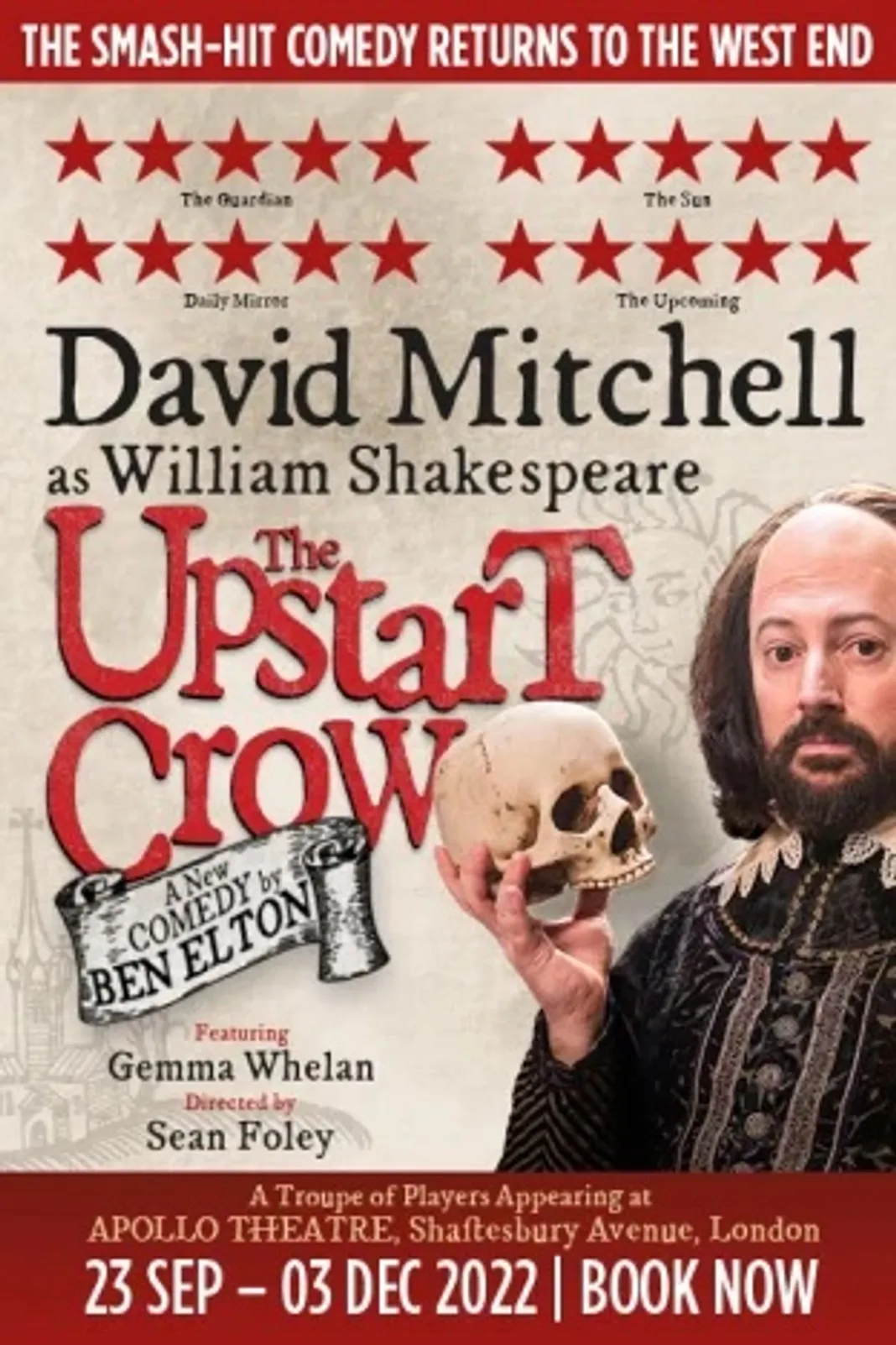 london shows- the upstart crow