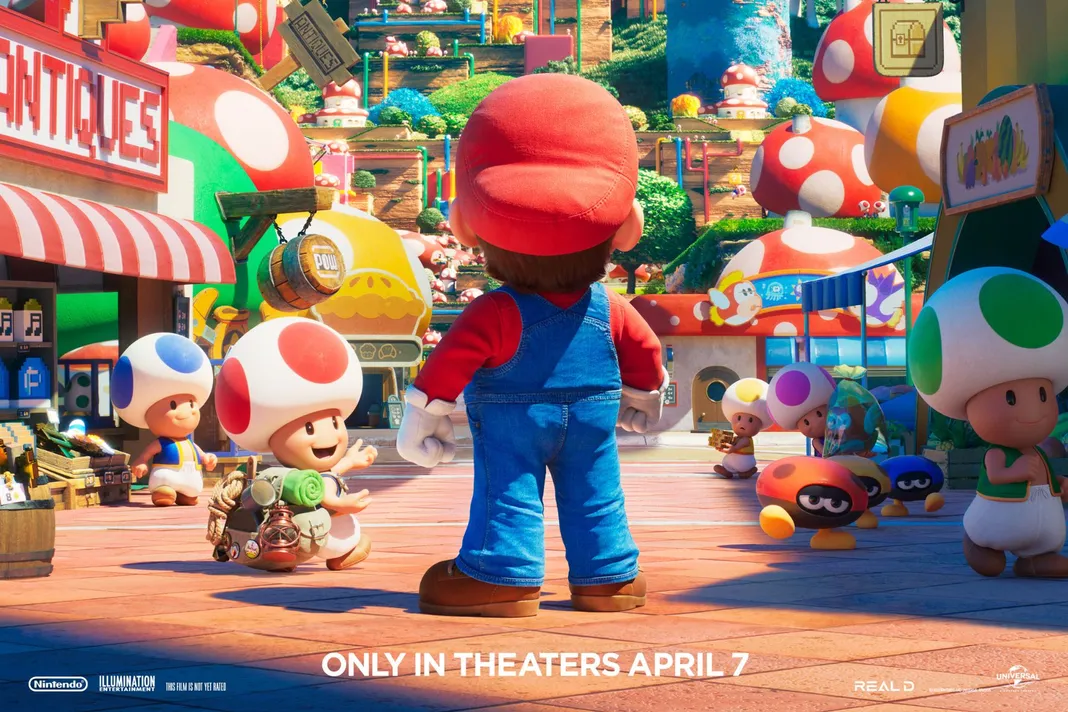 animated movies- supermario bros