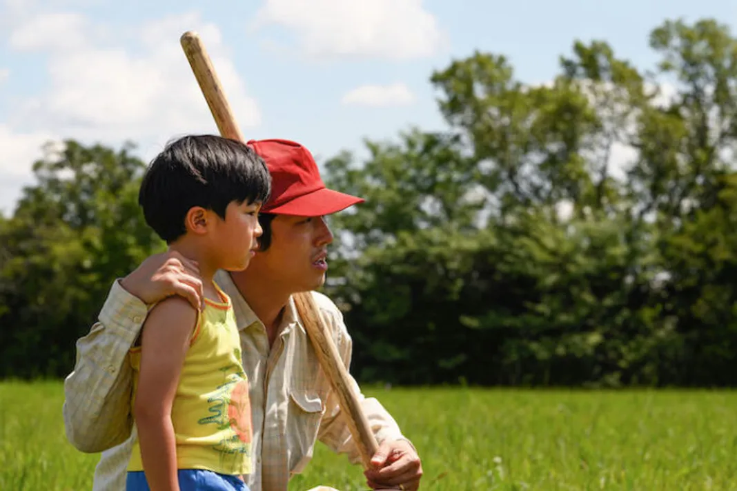 Minari was named one of the best films of the year in 2020.