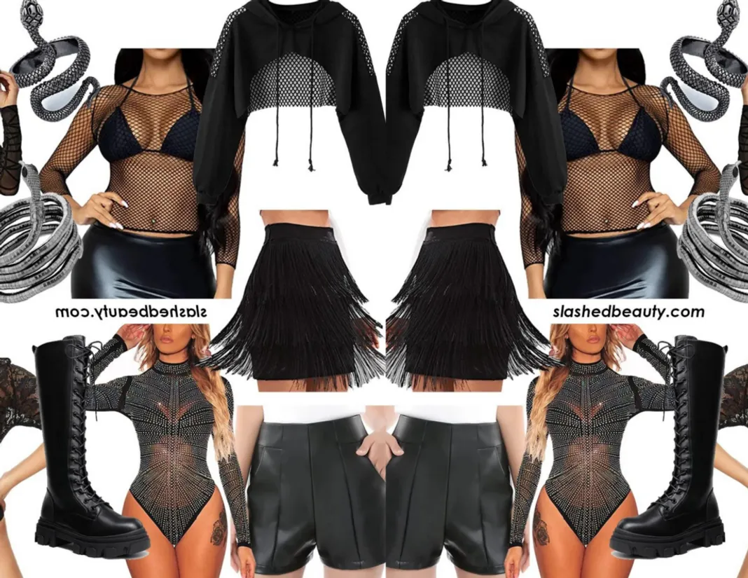 Reputation Era Outfit Inspiration - Credit: Miranda Mendelson of Slashed Beauty