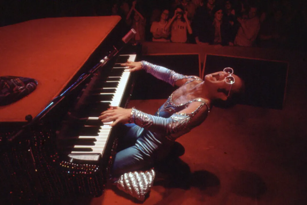 A still from Elton John- Never Too Late. Photograph- Disney