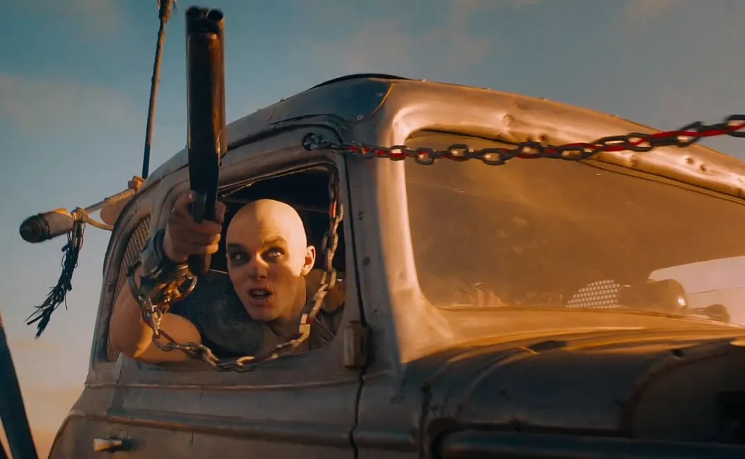 Nicholas Hoult as Nux in Mad Max: Fury Road - Credit: Warner Bros. Pictures