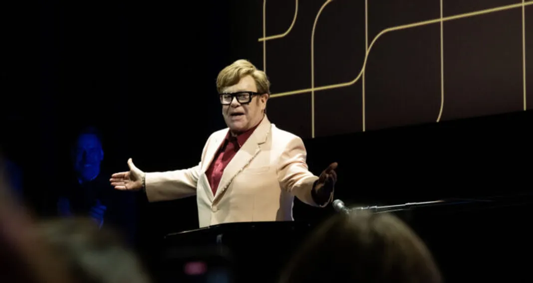 ELTON JOHN: NEVER TOO LATE - 62nd New York Film Festival. (Credit: Film at Lincoln Center/Julie Cunnah)