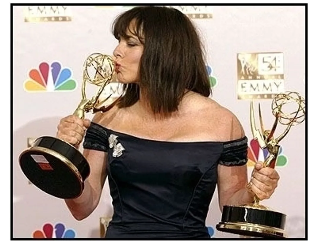 2002 Emmy Awards NBC Backstage Photo: Stockard Channing