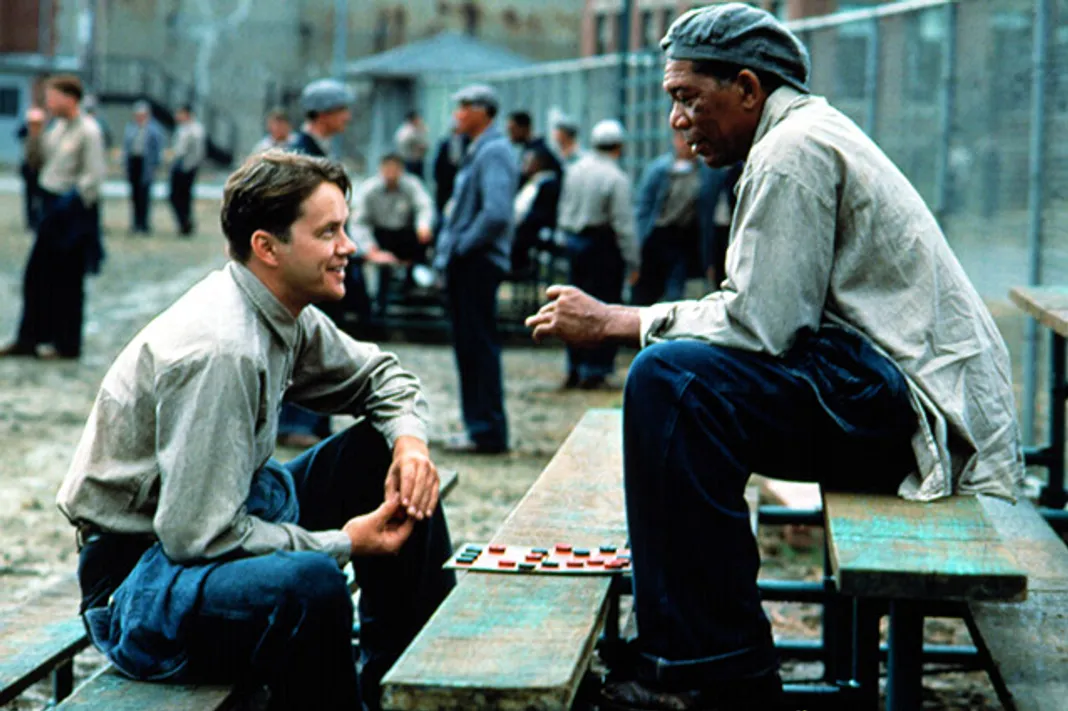 The Shawshank Redemption, Morgan Freeman, Tim Robbins
