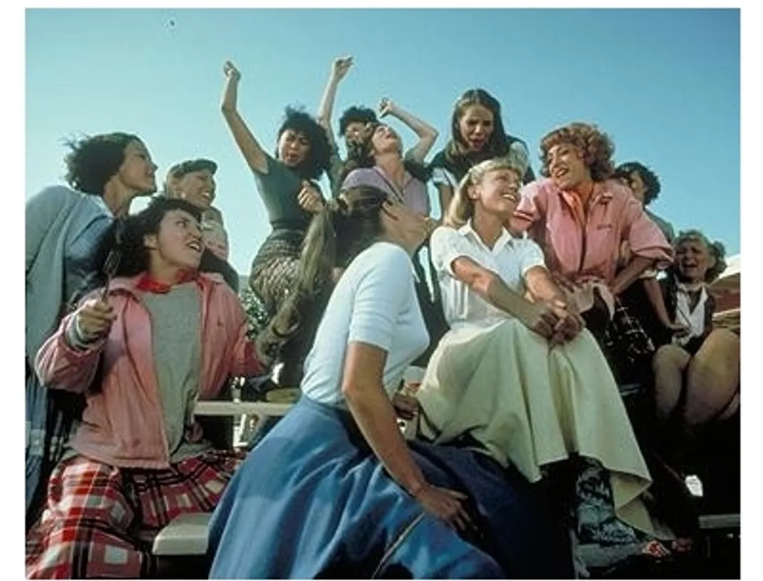 Grease Movie Stills: A musical scene