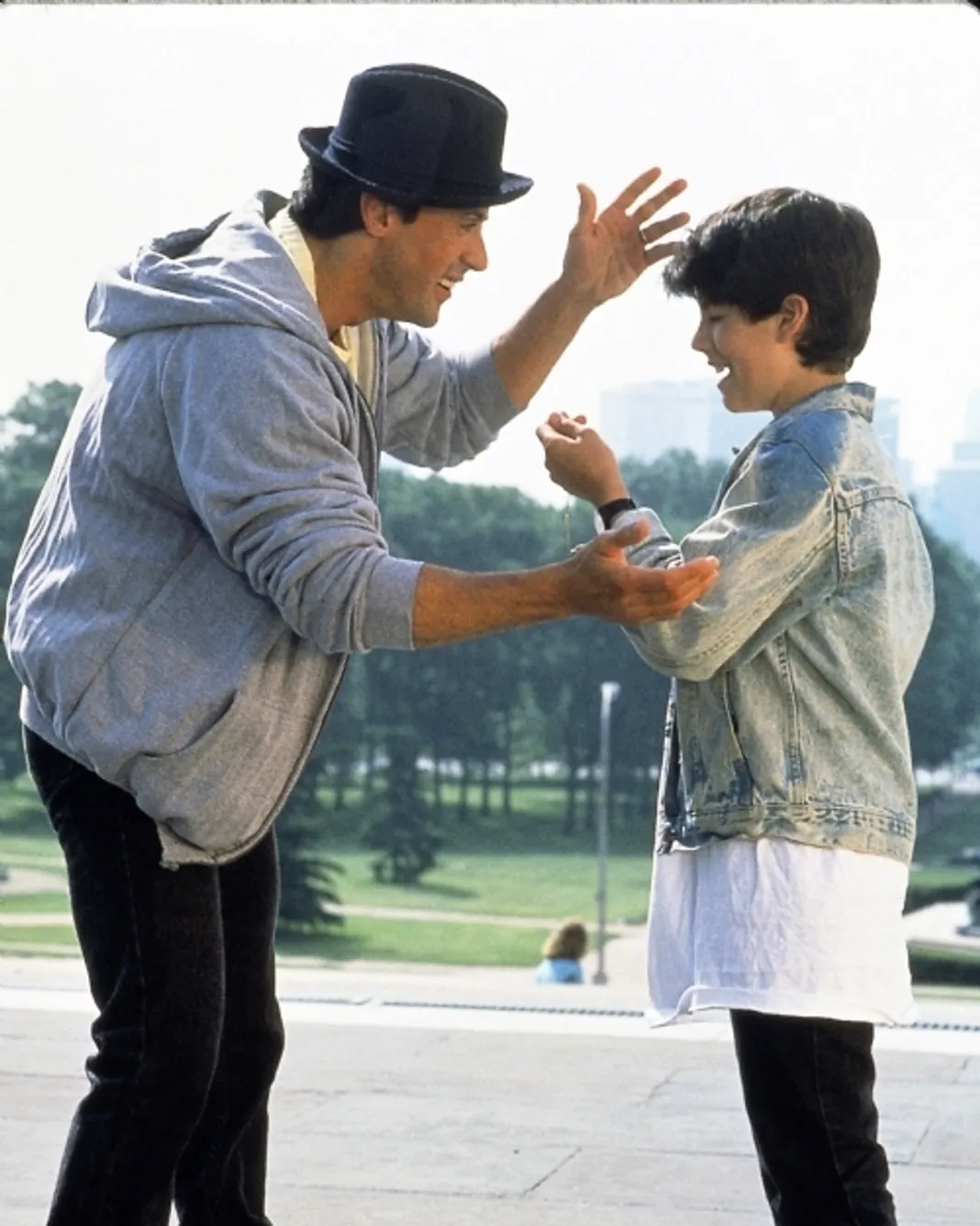 Sylvester Stallone and son Sage
