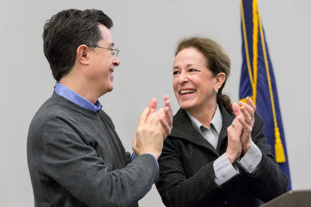 Elizabeth Colbert Busch, Stephen Colbert