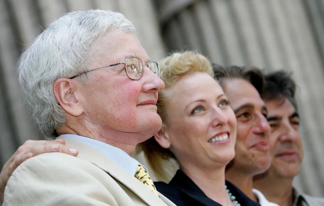 Roger Ebert and Virginia Madsen