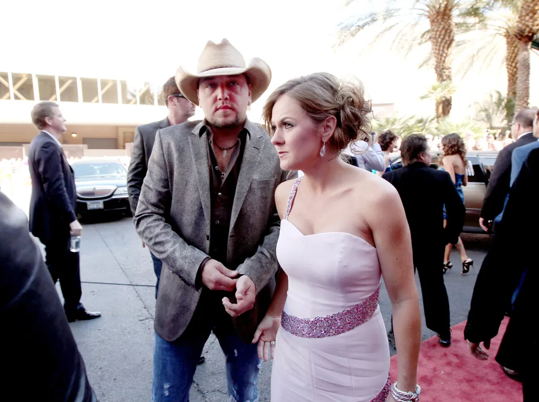 Jason Aldean and Jessica Aldean