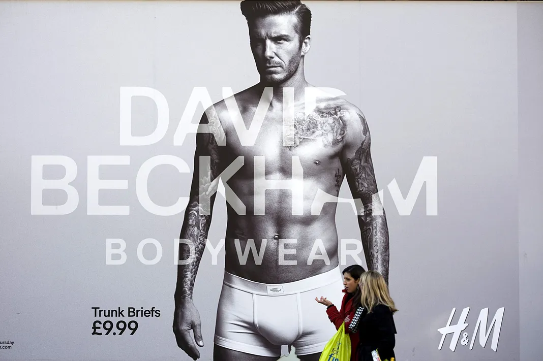 David Beckham Advertisement