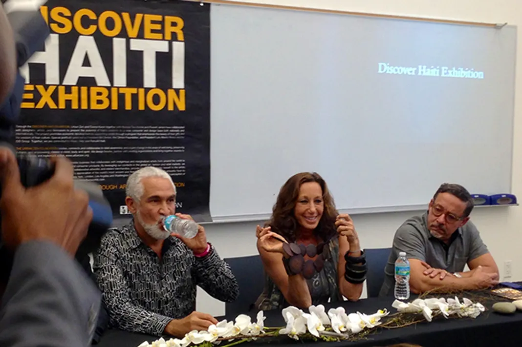 Donna Karan at Little Haiti Event