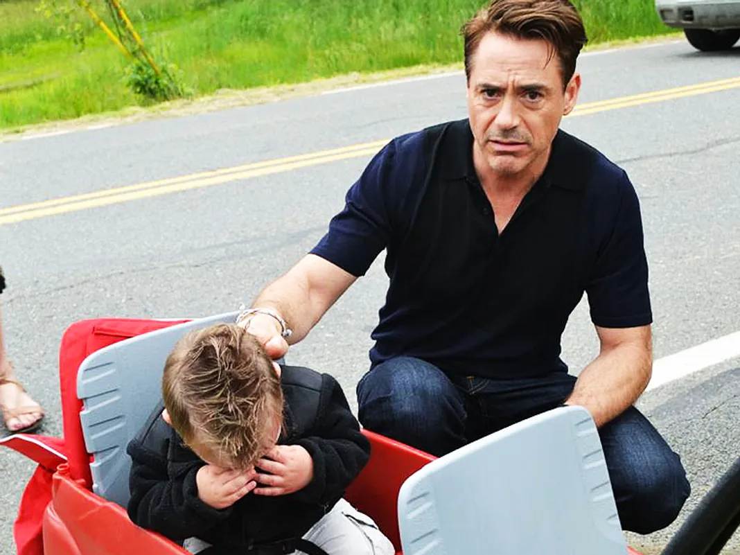 Robert Downey Jr, Iron Man, Crying Kid