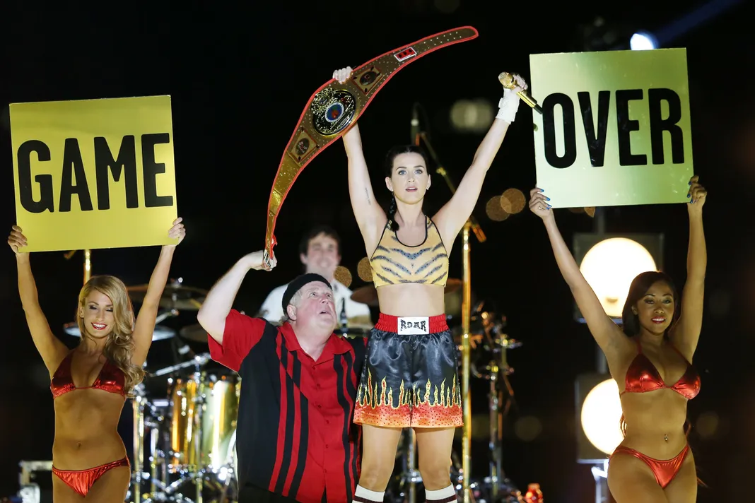Katy Perry performs during the 2013 MTV Video Music Awards