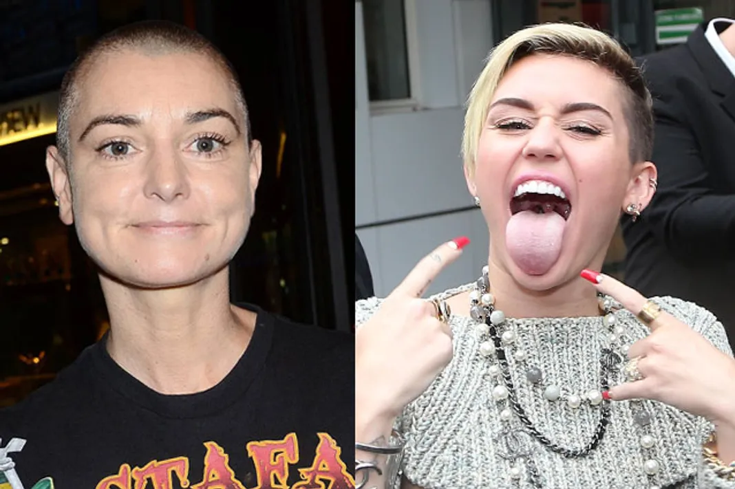 Sinead O'Connor, Miley Cyrus