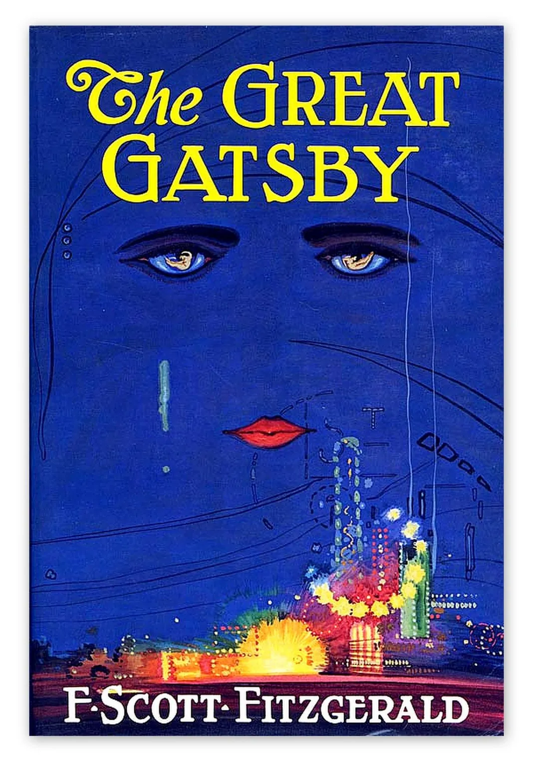 The Great Gatsby, book cover
