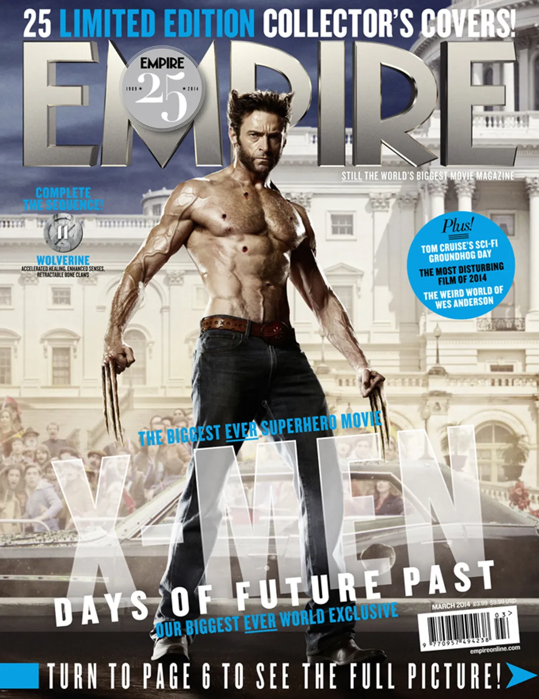 X-Men Days Of Future Past 'Empire Magazine' Cover