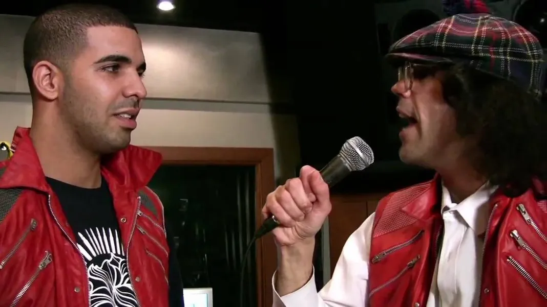 Nardwuar vs. Drake, Interview