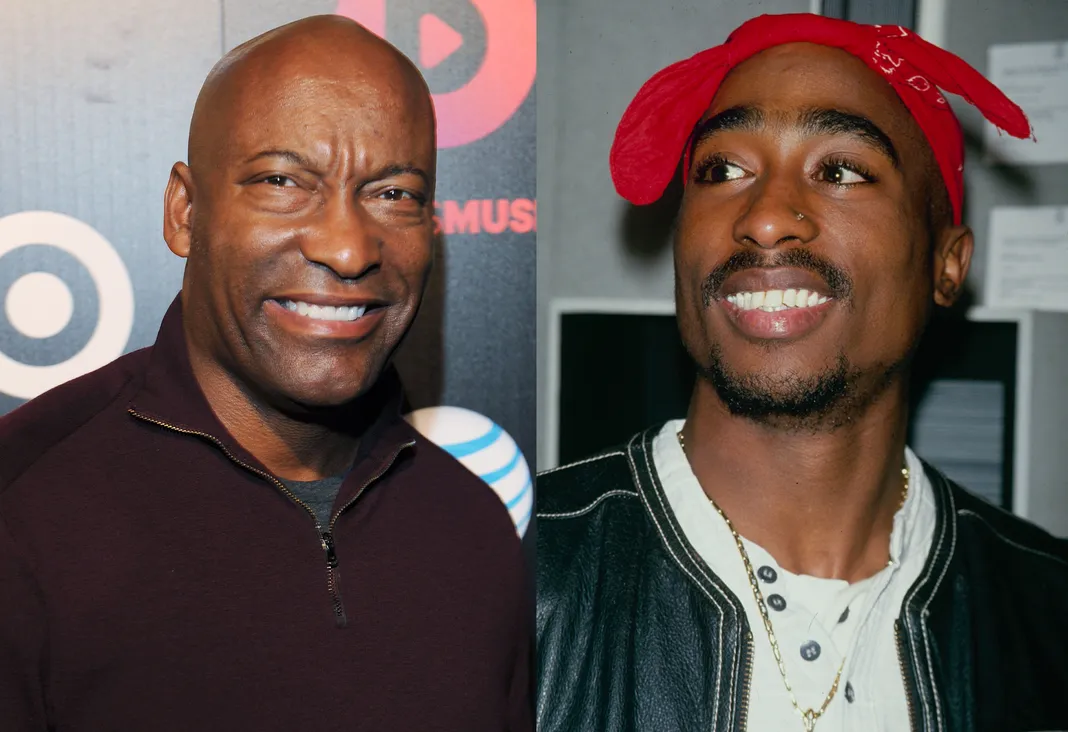 John Singleton and Tupac Shakur