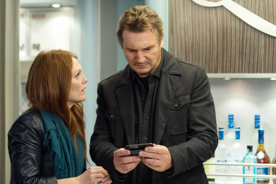 Liam Neeson, Julianne Moore, Non-Stop