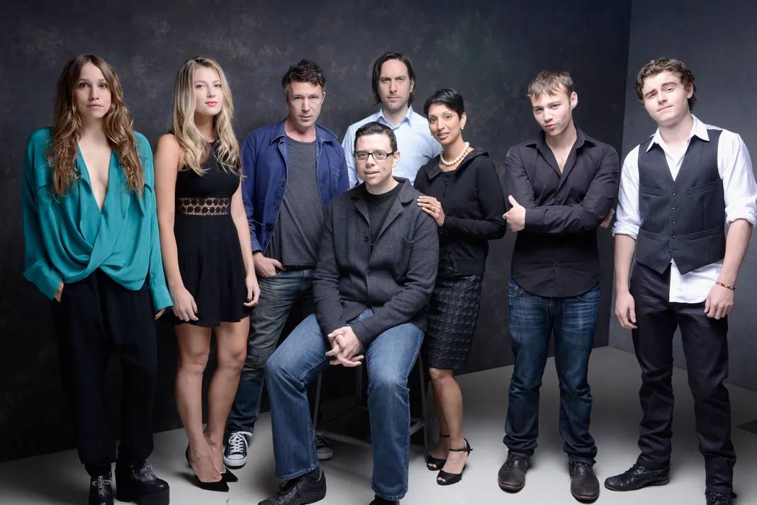 Beneath the Harvest Sky Cast, Gita Pullapilly and Aron Gaudet