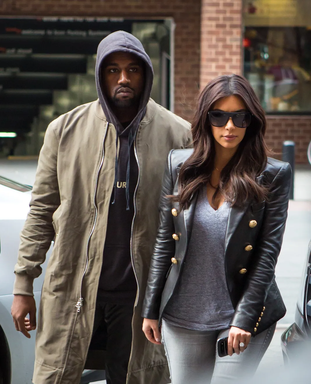 Kim Kardashian and Kanye West