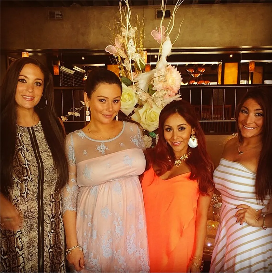 Nicole 'Snooki' Polizzi and Jenni 'JWoww' Farley