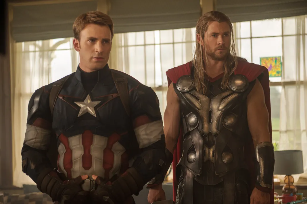 Avengers: Age Of Ultron, Chris Hemsworth, Chris Evans